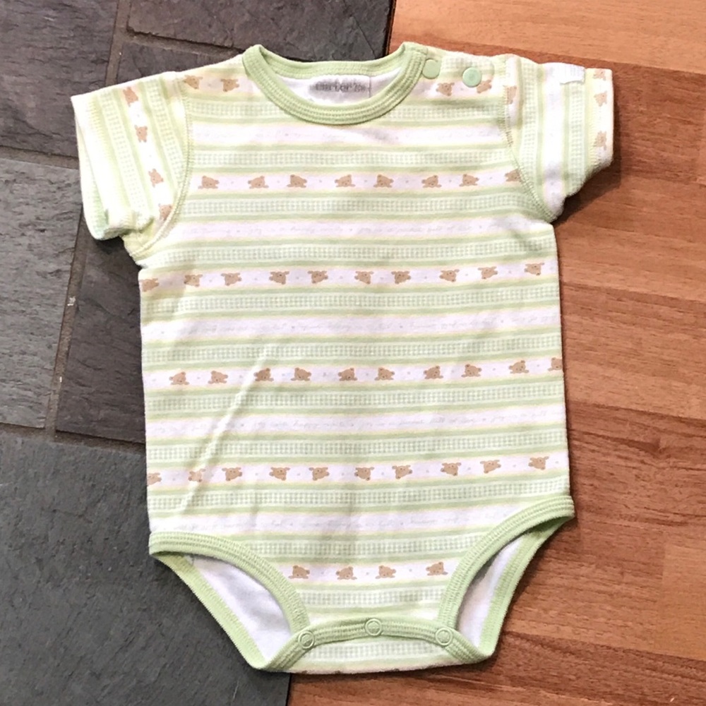 3-6 month Carters short sleeve onsie